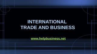 International Trade And Business.pptx