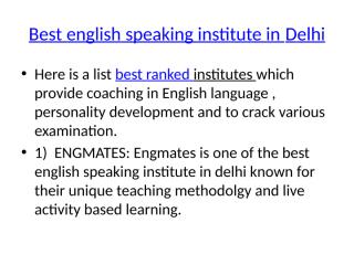 best english speaking institute in delhi.pptx
